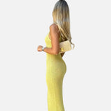 Vestido Maxi de Fiesta de Verano con Lentejuelas Skye