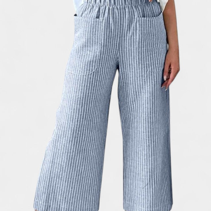 Lumiere Pantalones Livianos de Corte Relajado