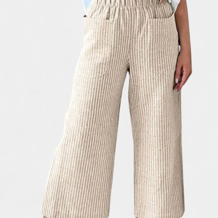 Lumiere Pantalones Livianos de Corte Relajado