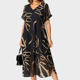 Sandra - Vestido Elegante de Primavera-Verano