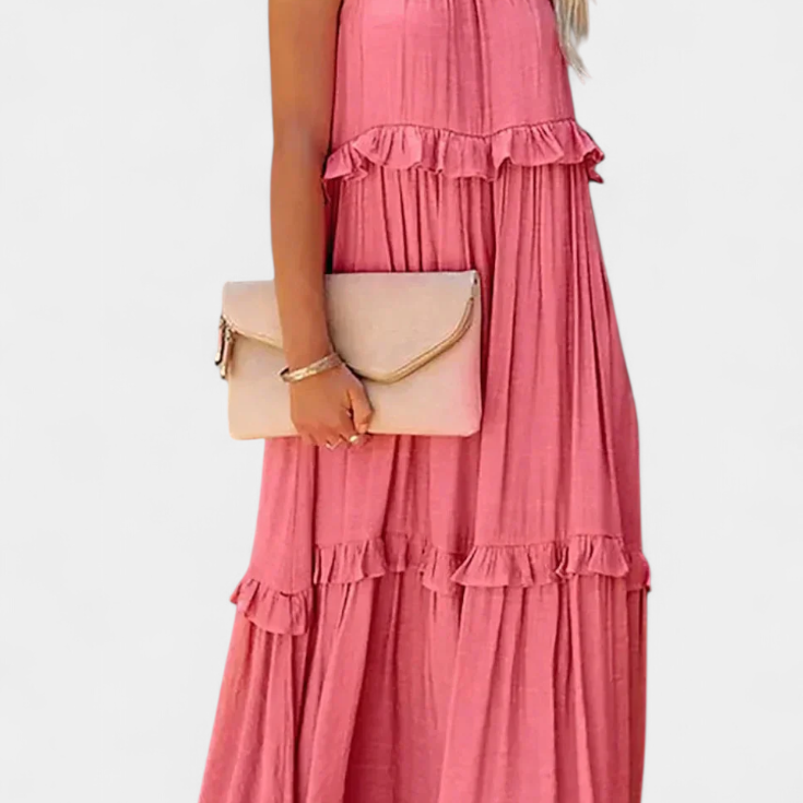 Vestido Monica de Comodidad Atemporal con Frescura Natural