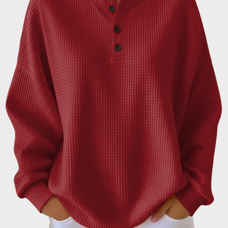Rosa™ | Jersey waffle cómodo y elegante