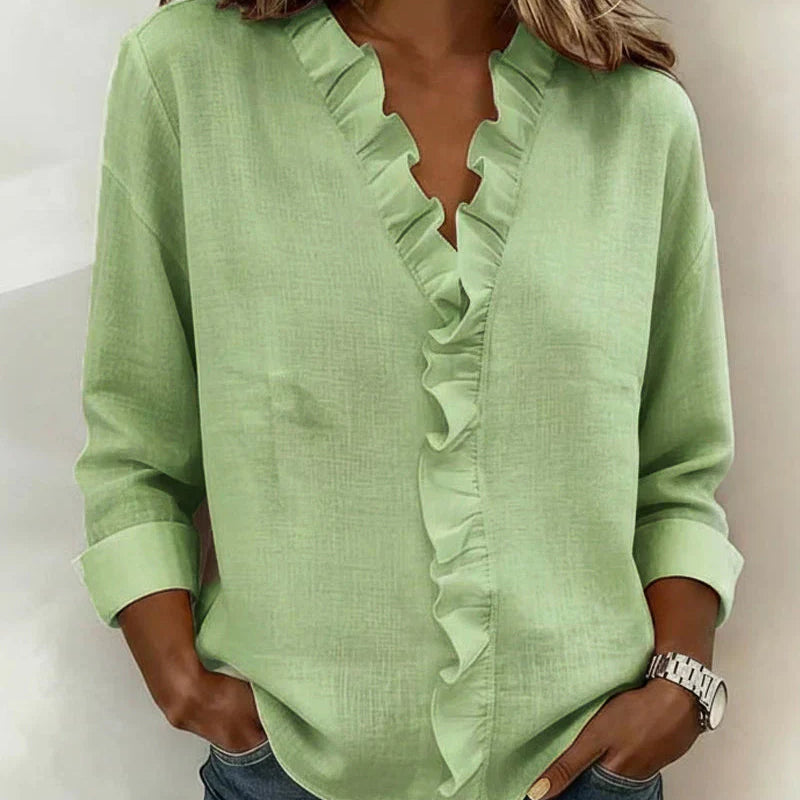 Martina - Blusa con Volantes