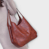 Lora. - Bolso de Cuero Vintage