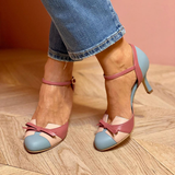 Bellarosa | Zapatillas con nudo y correas, con punta redonda