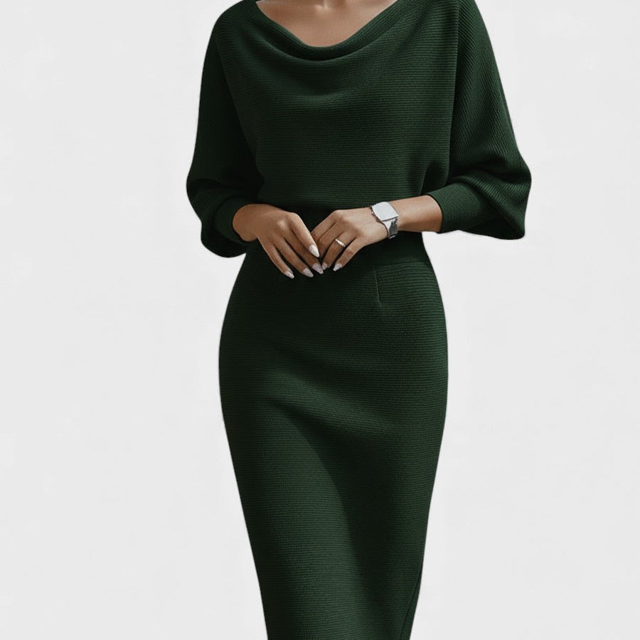 Celia™ | Vestido midi lujoso