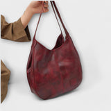 Lora. - Bolso de Cuero Vintage