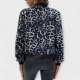 Raquel - Chaqueta Elegante de Estampado de Leopardo