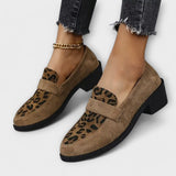 Karla - Zapatos elegantes para mujer con estampado de leopardo