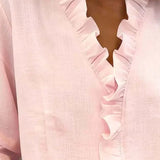 Jimena™ | Blusa con volantes elegante y ligera