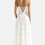 Vestido Maxi de Invitada de Boda Annabelle con Encaje