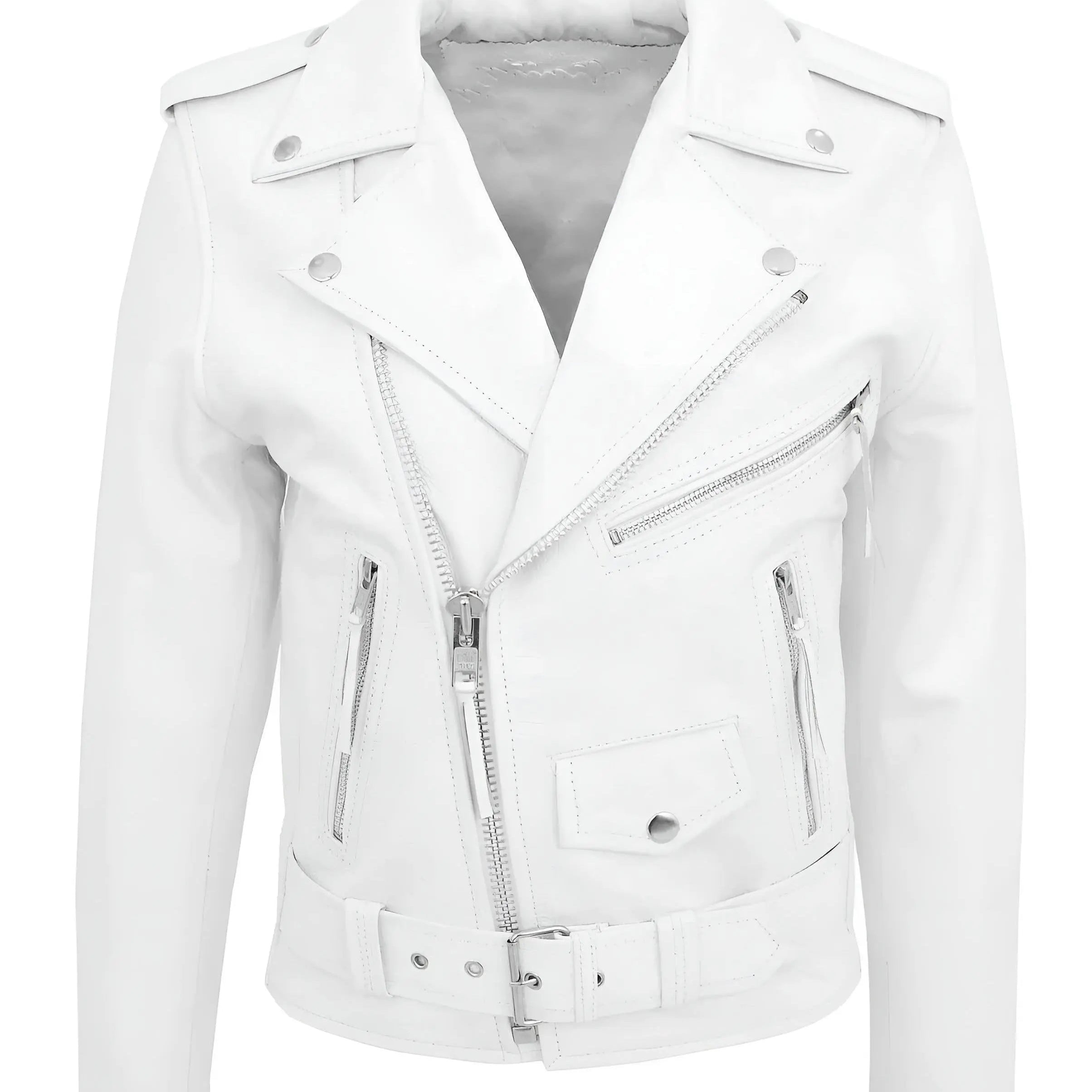 Austin™ | Chaqueta de Cuero Clásica de Motociclista