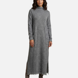 Vestido Maxi de Otoño – Sudadera Elegante de Corte Suelto para Reuniones Acogedoras de Otoño