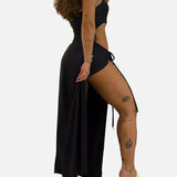 Vestido Maxi de Fiesta con Corte Bandeau