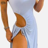 Vestido Maxi de Fiesta con Corte Bandeau