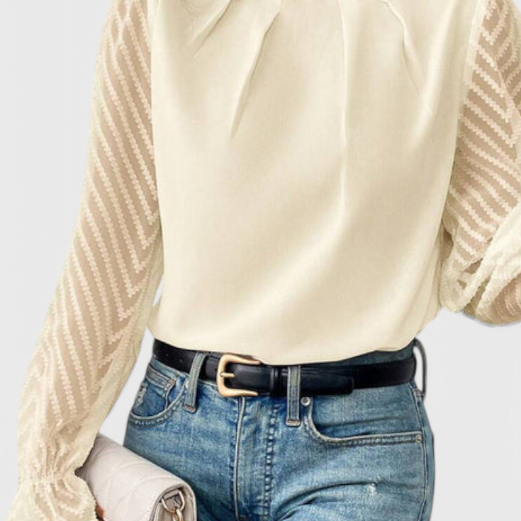 Blusa de Manga Larga Náutica Helga