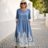 Noelia | Vestido Maxi - Estampado Floral