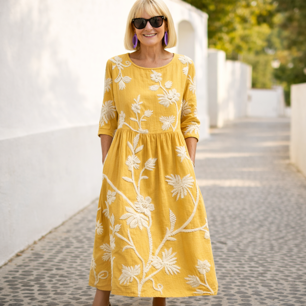 Noelia | Vestido Maxi - Estampado Floral
