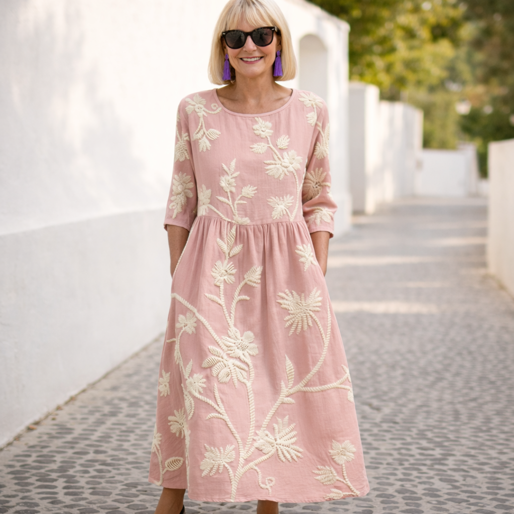 Noelia | Vestido Maxi - Estampado Floral
