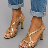 Mariana - Sandalias Doradas Encanto de Verano