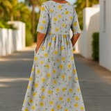 Lorena | Vestido Midi - Comodidad Sin Preocupaciones