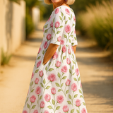Lorena | Vestido Midi - Comodidad Sin Preocupaciones