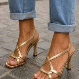Mariana - Sandalias Doradas Encanto de Verano