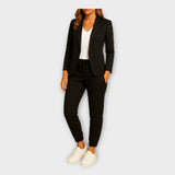Nikol - Traje de mujer con chaqueta y pantalones jogger