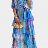 Vestido Maxi Floral Acuarela Carol