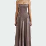Vítězslava – Vestido de Satén para Mujer