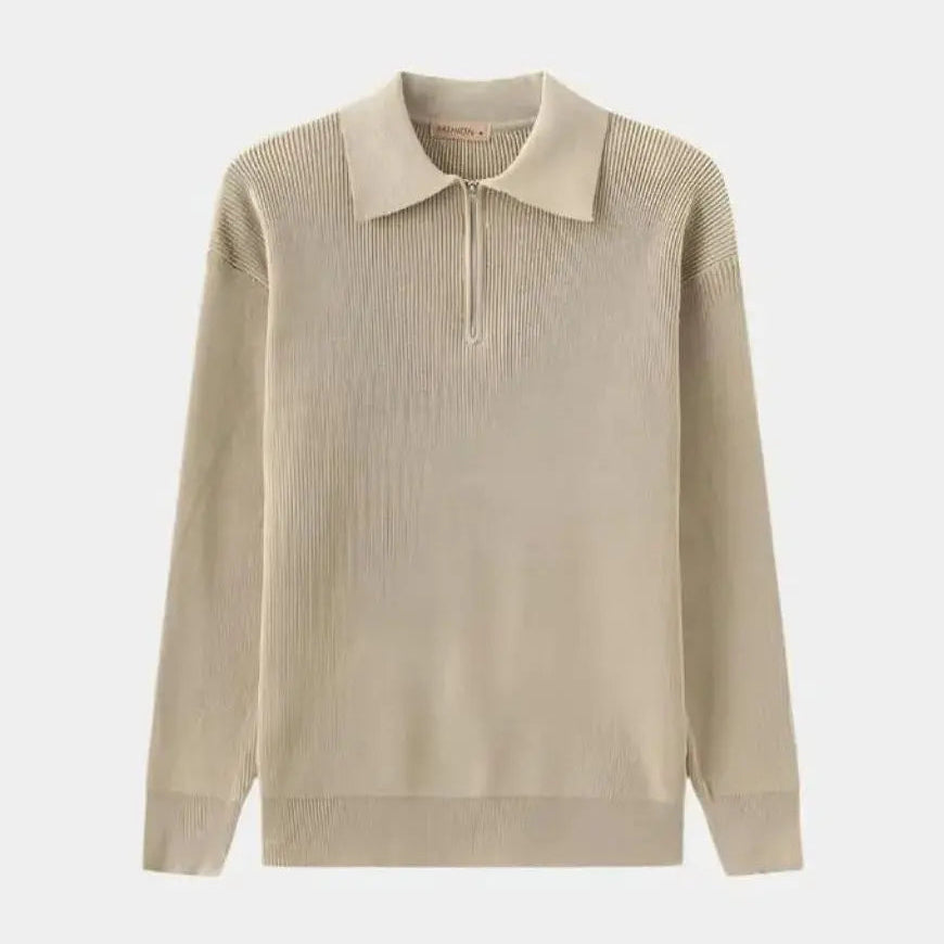 David™ | Suéter Polo con Cierre