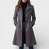 Teresa™ | Abrigo largo vintage elegante