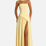 Vestido Maxi Sin Tirantes Tessa