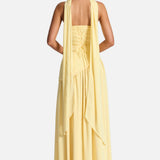 Vestido Maxi Sin Tirantes Tessa