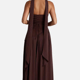 Vestido Maxi Sin Tirantes Tessa
