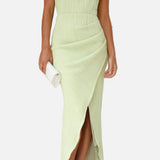 Vestido Maxi de Invitada de Boda Elegante y Formal