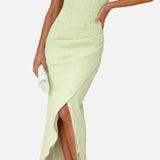 Vestido Maxi de Invitada de Boda Elegante y Formal