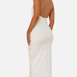 Vestido Maxi de Invitada de Boda Elegante y Formal