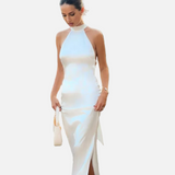 Vestido Maxi de Invitada de Boda Priscilla Perla