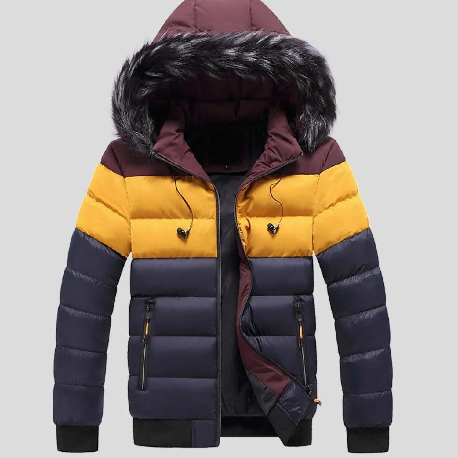 Emil™ | Chaqueta elegante con capucha