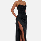Vestido Maxi de Noche Corsé Beaded Emrielle