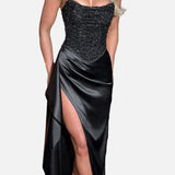 Vestido Maxi de Noche Corsé Beaded Emrielle