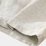 Felix™ | Pantalones Cortos de Lino Azul Horizonte