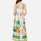 Vestido Maxi de Verano Floral de Playa