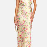 Vestido Maxi Amarillo de Verano