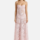 Vestido Maxi de Encaje – Vestido Elegante y Romántico para Mujeres