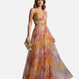 Vestido Maxi Floral de Noche para Mujeres