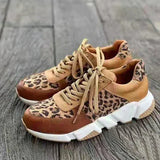 Cris | Zapatos Cómodos con Estampado de Leopardo