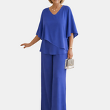 Martha - Conjunto de Pantalón Ancho sin Esfuerzo