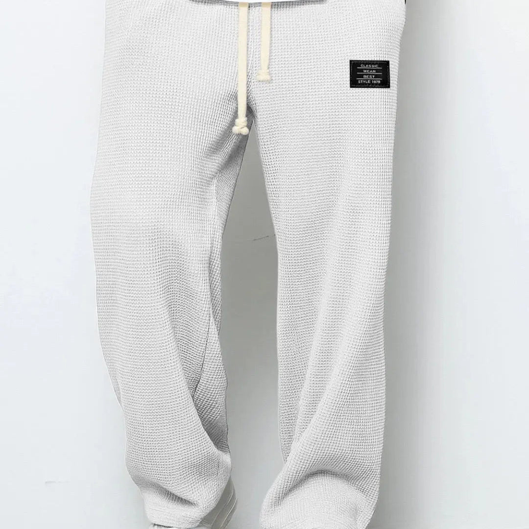 Josip - Pantalones con cinturilla regulable